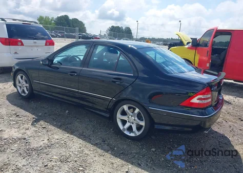 2007 Mercedes-Benz C 230 Sport from USA, damaged, VIN WDBRF52H57E025736